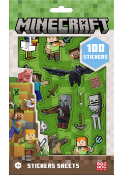 Zestaw naklejek Minecraft  92 szt.MC00039