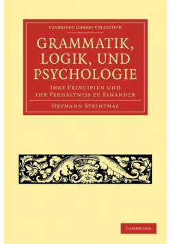 Grammatik, Logik, Und Psychologie