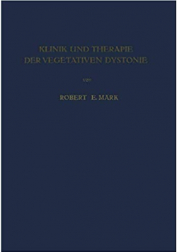 Klinik und therapie der vegetativen dystonie