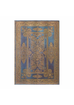Notatnik gładki Blue Luxe grande