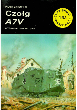 Czołg A7V Zeszyt