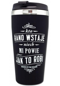 Kubek termiczny Vintage-Kto Wstaje