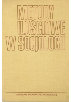 Metody ilościowe w socjologii