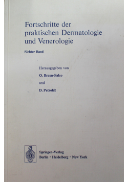 Fortschritte der praktischen Dermatologie und Venerologie Sechster