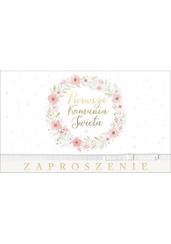Zaproszenie PMZ-056 Komunia (5 szt.)