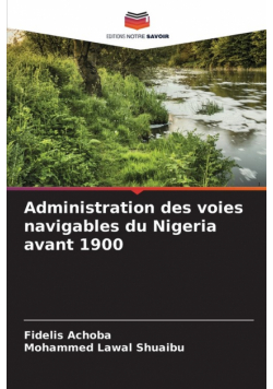 Administration des voies navigables du Nigeria avant 1900