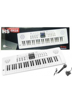 Elektryczne pianinko z mikrofonem USB