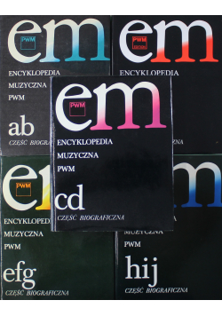 Encyklopedia muzyczna PWM V tomów