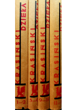 Dzieła 1931 r  zestaw 4 książek