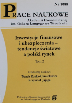 Inwestycje finansowe i ubezpieczenia tendencje światowe a polski rynek
