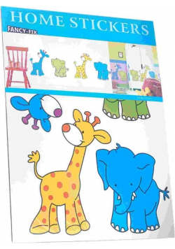 Naklejka 50x70 Zwierzęta PENMATE