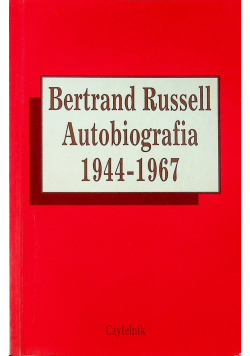 Bertrand Russell Autobiografia 1944 do 1967