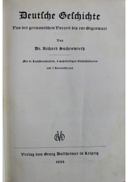 Deuscher beschichte 1934 r