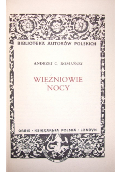 Więźniowie nocy