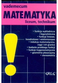 Całka Robert - Vademecum mini Matematyka
