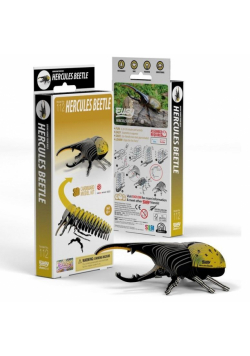 Chrząszcz Herkules Eugy. Eko Układanka 3D