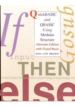 Quickbasic and Qbasic Using Modular Structure