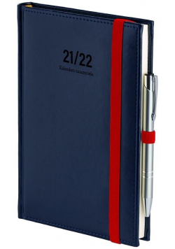 Kalendarz nauczyciela B6 2021/2022 dzienny granat.