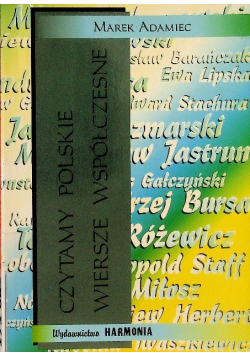 Czytamy polskie wiersze współczesne