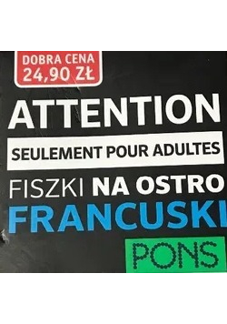 Fiszki na ostro Francuski