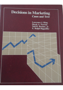 Decisions in Marketing Cases and Text