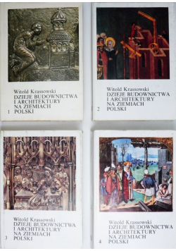 Dzieje budownictwa i architektury na ziemiach polskich Tom I do IV