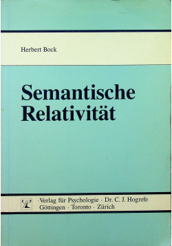 Semantische Relativitat