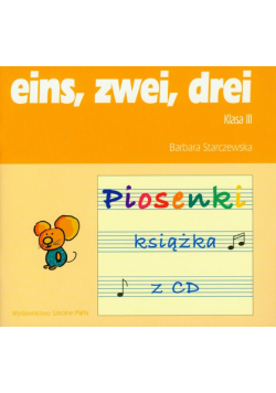Eins zwei drei 3 Piosenki Książka z CD