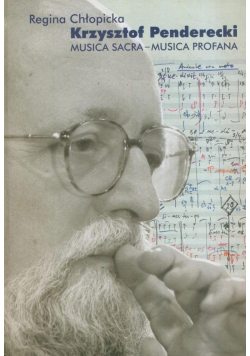 Krzysztof Penderecki Musica Sacra  Musica Profana