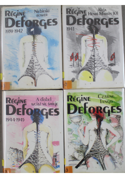 Deforges Regine  4 tomy