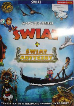 Mapy dla dzieci Świat plus Świat antyczny