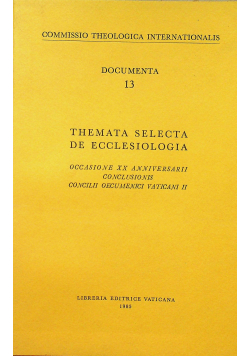 Themata selecta de ecclesiologia