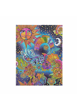 Notatnik w linie Celestial Magic midi