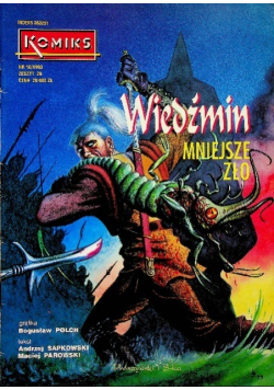 Komiks Nr 10 / 93 Wiedźmin mniejsze zło