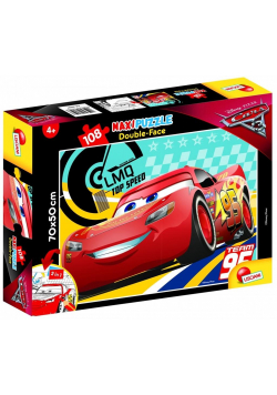 Puzzle dwustronne Maxi 108 Auta 3 Zygzak Mc Queen