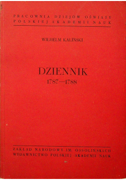 Kaliński Dziennik 1878 1788