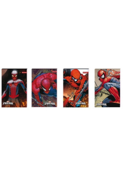 Notes A6/30K z poddrukiem Spider Man (12szt)
