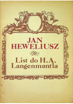 Listy do H. A. Langemantla
