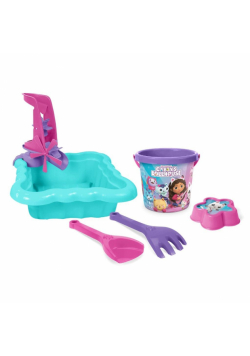 Gabby's Dollhouse piaskownica z wiaderkiem IML