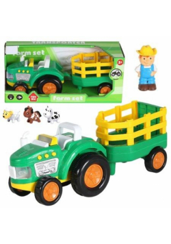 Traktor farmerski ze światłem i dźwiękiem