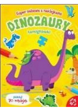 Super zabawa z naklejkami. Dinozaury