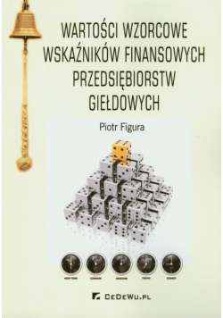 Figura Piotr - Wartości wzorcowe wskaźników finansowych przedsiębiorstw giełdowych