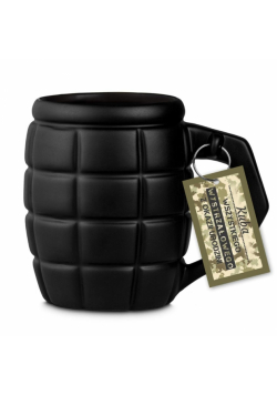 Kubek Granat gigant czarny