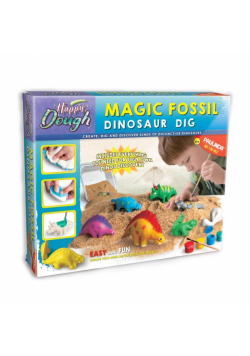 Zestaw kreatywny Strigo Happy Dough stwórz swoje dinozaury