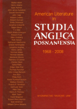 American Literature in Studia Anglica Posnaniensia 1968-2008