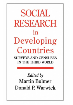 Social Research In Developing Countries