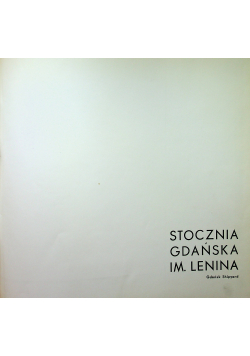 Stocznia Gdańska im Lenina