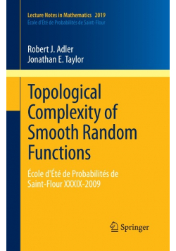 Topological Complexity of Smooth Random Functions