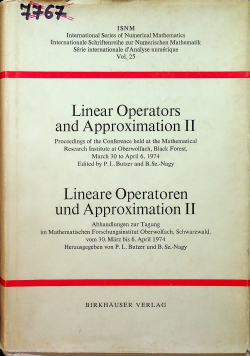 Linear Operators and Approximation II