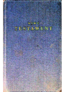 Nowy Testament Pana Naszego Jezusa Chrystusa, 1948 r.